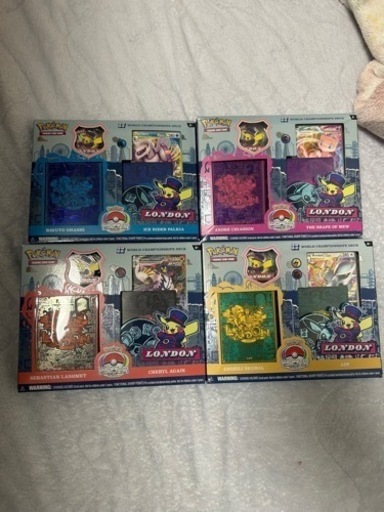 ポケカ ポケモンカード WCS2022ロンドン優勝デッキ ⑷種セット　限定