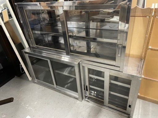 【2】激安 業務用 食器棚  キッチン収納 シェルフ 3個セット！ 0130-83