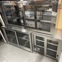 2】激安 業務用 食器棚 キッチン収納 シェルフ 3個セット！ 0130-83