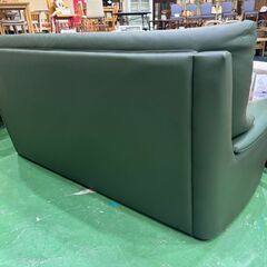 【愛品館八千代店】アサヒ　ハイバック3人掛本革ソファ