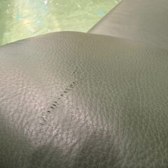 【愛品館八千代店】アサヒ　ハイバック3人掛本革ソファ