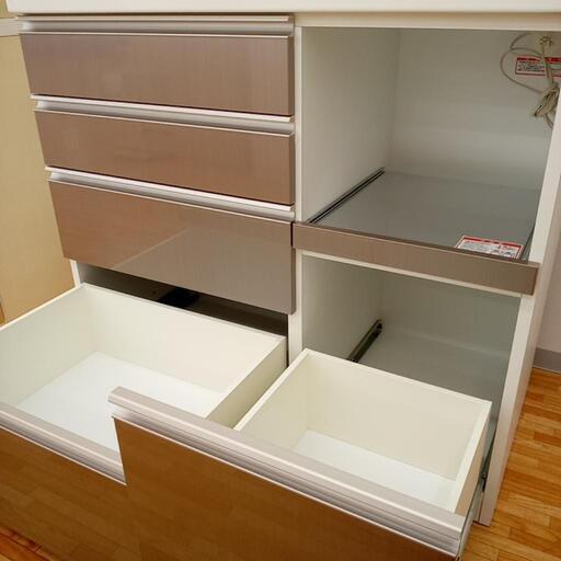 ☆ジモティ割あり☆ 高橋木工所 レンジボード シルバー系 クリーニング