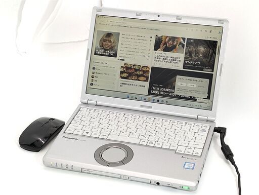 送料無料 新品マウス付 高速SSD256 中古良品 ノートパソコン Windows11 Office Panasonic CF-SZ6RFQVS 第7世代Core i5 8GB 無線 Bluetooth