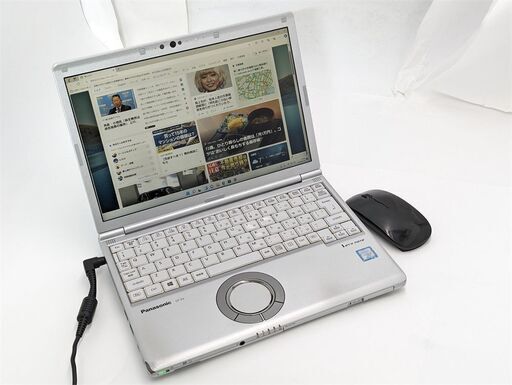 送料無料 新品マウス付き SSD256 中古ノートパソコン Panasonic CF-SV77R6QP 第8世代i5 8GB ブルーレイ Bluetooth カメラ Windows11 Office