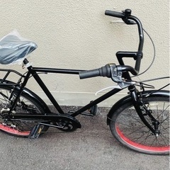 決まりました！) 中古自転車完成！24インチのクルーザーのような中古 