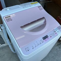 【動作保証あり】SHARP シャープ 2016年 ES-TX5A 5.5kg / 3.5kg 洗濯乾燥機【管理KRS645】