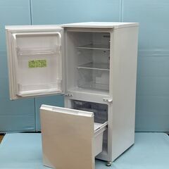 【リサイクル市場エコ伊川谷】SHARP 2021年製 2ドア冷凍冷蔵庫　SJ-D15G-W つけかえどっちもドア 【取りに来られる方限定】【軽バン1時間貸出無料】 リサイクル市場エコ伊川谷】SHARP 2021年製 2ドア冷凍冷蔵庫 SJ-D15G-W