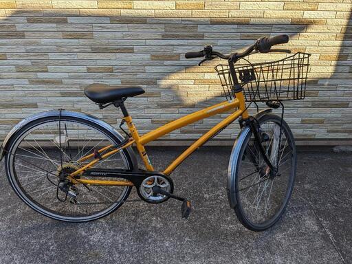 中古自転車 6段変速 26インチ LEDオートライト 軽整備済み 防犯登録対応 町田市 相模原市 SO177