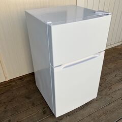 小型２ドア冷蔵庫（87L）アイリスオーヤマ PRC-B092D（...