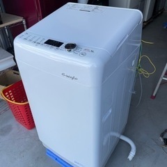 愛知近郊配送無料　eangle 7kg洗濯機　ANG-WM-B70-W  洗剤自動投入　2021年製