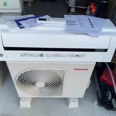 引取限定愛知】TOSHIBA 6畳用 2.2kwエアコン RAS-J2211AP 2022年製