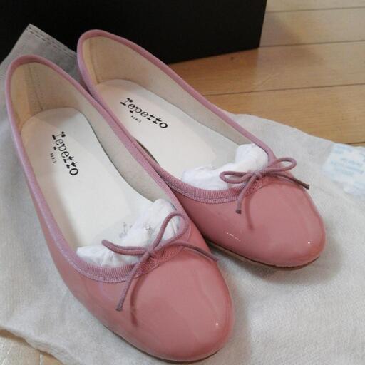 レディース　バレエシューズ　フラットシューズ　repetto