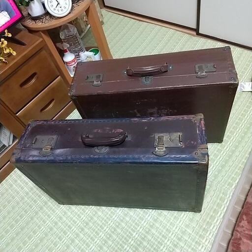 ヴィンテージカバン  ２点セット寅さんを思い出しますね