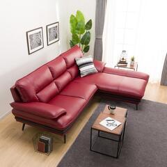 赤のコーナーソファー定価16万円譲り先探しています
