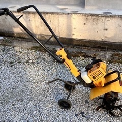即戦力】RYOBI ミニ耕運機(管理機)