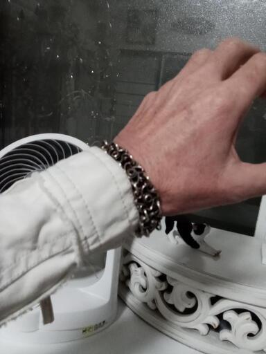 未使用 アクアフォーティス シルバー バングル ブレスレット