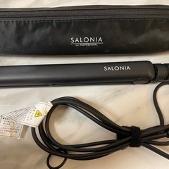 SALONIA ヘアアイロン 持ち運び袋付き