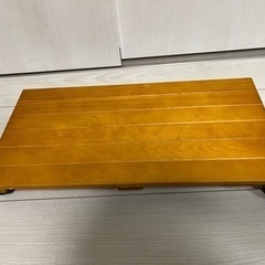 パインキャスターボード (L) ブラウン　60x30x6.5cm...