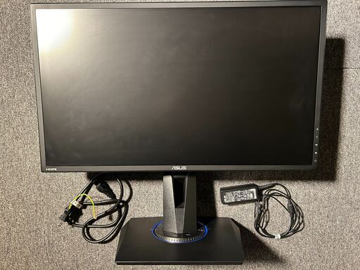 【動作品！】ASUS ゲーミングモニター VG245H 24インチ フルHD/1ms/75HZ/HDMI 2ポート/ピボット/昇降/フリッカーフリー/ブルーライト軽減/スピーカー付