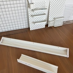 壁掛け収納゛棚板（IKEA）など