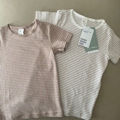 【ネット決済】H&M  キッズ　Tシャツ　2枚セット