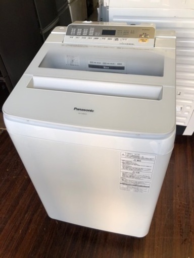 北九州市内配送無料　保証付き　パナソニック Panasonic NA-FA80H5-W [全自動洗濯機 8kg ホワイト]