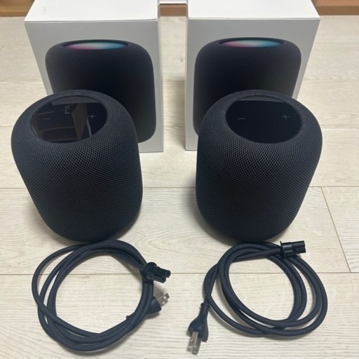 Apple HomePod 第二世代　ミッドナイト2個セット
