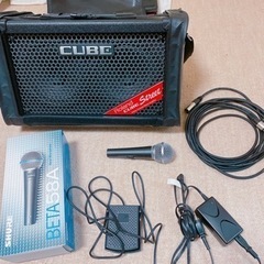 Roland CUBE street SHURE BETA58A...