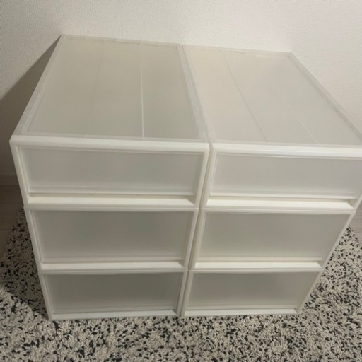 無印良品 収納ケース 衣装ケース タンス クローゼット収納 6ケース