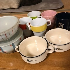 マグカップ スープカップ 陶器の保存容器