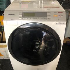 ☆中古￥19,800！Panasonic 10.0㎏ドラム式電気洗濯乾燥機 家電 2016年製