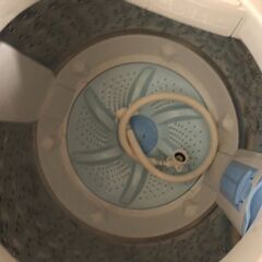 ☆中古￥13,800！TOSHIBA　5.0kg洗濯機　家電　AW-5GAI型　2021年製　幅57㎝ｘ奥行58㎝ｘ高さ96㎝　【BA218】