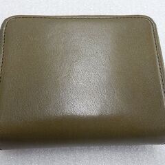 MARGARET HOWELL idea マーガレットハウエル アイデア 二つ折り財布 レザー オリーブ 日本製
