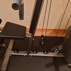 【ほぼ未使用】【あらゆる筋トレこれ1本！  】マルチジム・筋力トレーニングマシン BODYMAKER(ボディメイカー)「ホームジムDX TM066 トレーニングベンチ」

