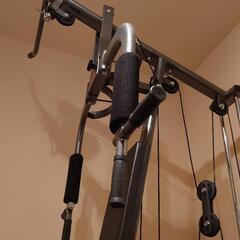 【ほぼ未使用】【あらゆる筋トレこれ1本！  】マルチジム・筋力トレーニングマシン BODYMAKER(ボディメイカー)「ホームジムDX TM066 トレーニングベンチ」

