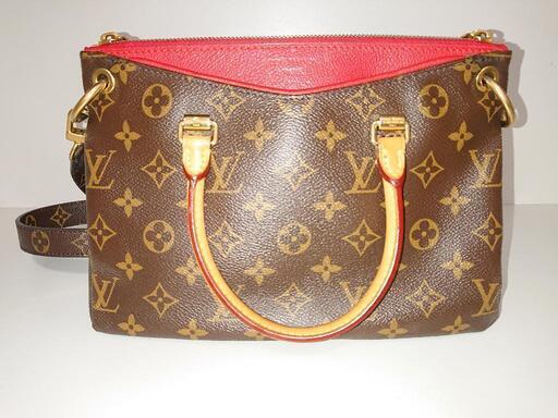 真贋OK 美品 ルイヴィトン モノグラム パラスBB ハンドバッグ  ブランド LOUIS VUITTON 2WAY ショルダーバッグ 斜め掛け