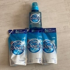 【洗濯洗剤】トップ SUPER NANOX（つめかえ3パック付）
