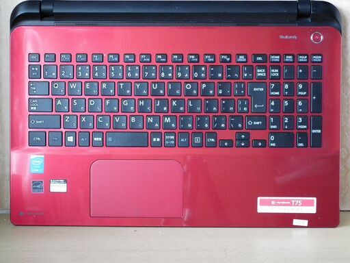 Corei7✨Windows11 12GB SSD ブルーレイ✨東芝ノートPC 東芝 赤 ノートパソコン Windows11 i7 12GB SSD カメラ付 綺麗