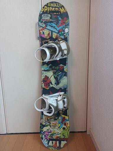 BURTON Kids 120cm MARVEL スパイダーマン バインディング BURTON Kids