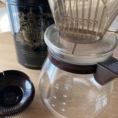 iWAKi(イワキ)コーヒーサーバー,澤井コーヒーの保存缶など