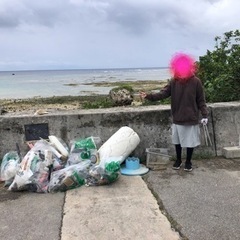 ビーチクリーン　大浜海岸