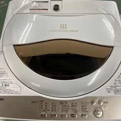 H135 洗濯機 TOSHIBA AW-5G8 5kg 2020年製 中古品