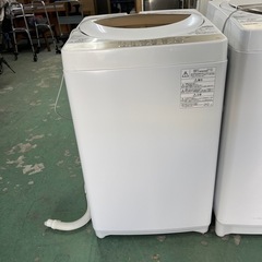 H135 洗濯機 TOSHIBA AW-5G8 5kg 2020年製 中古品
