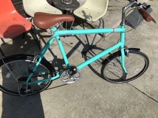 自転車新車下ろし6段ギヤSHIMANO部品使用