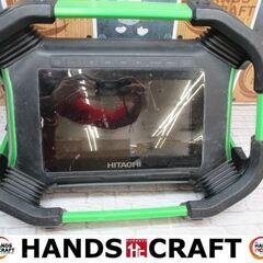 日立　HITACHI　UR18DSML　ラジオ付きテレビ　本体のみ　14.4-18V　※画面一本線有※　リモコン/コード付き　中古品　【ハンズクラフト宜野湾店】
