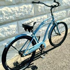 ビーチクルーザー軽量アルミフレーム程度良好
