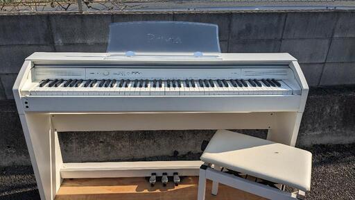 お取引決定しました。岡山から大阪まで配達無料！\n送料込み CASIO 電子ピアノ  PX-750 2014年製 激美品ほぼ全国配送可能！㉖