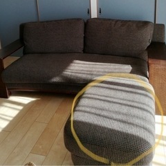 【カリモク家具】トリプル高級ソファ 定価45万円のお品です