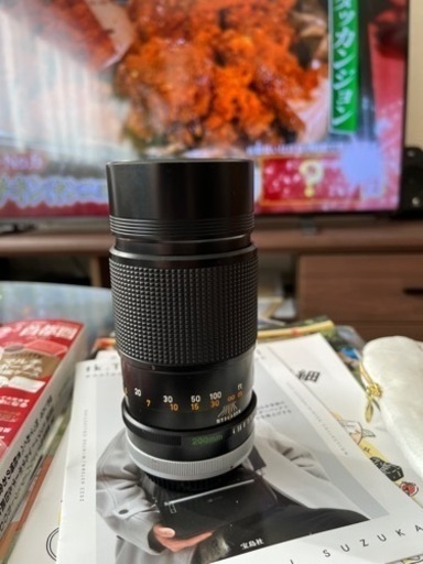コーヒーメーカー Canon Lens FD 200 1:4