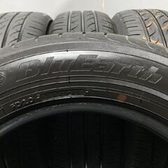 YOKOHAMA BluEarth 205/60R16 16インチ 夏タイヤ 4本 19年製 ジューク ノア ヴォクシー ステップワゴン等　(MTA612)クレジットカード QRコード決済可能